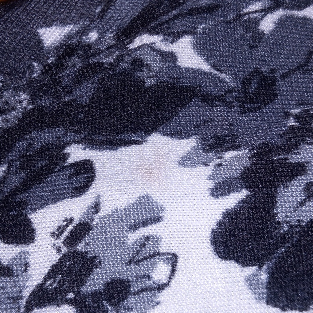 Black and white floral cardigan - Picture 5 of 7